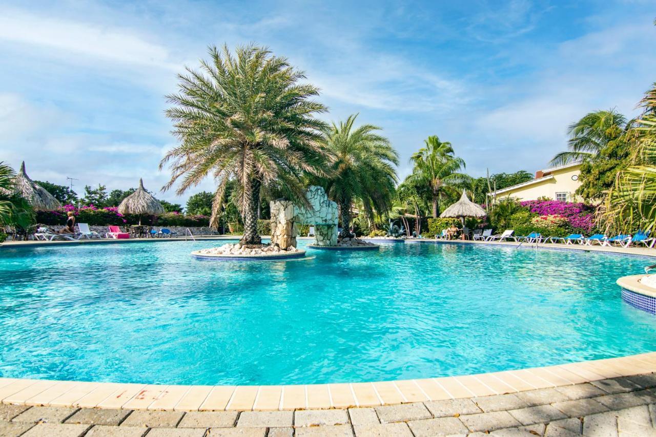 Modern Appartement Op Resort Seru-Coral 4 Pers 2 Slpk Met Een Groot Zwembad Willemstad Exterior photo