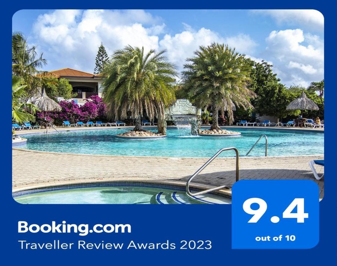Modern Appartement Op Resort Seru-Coral 4 Pers 2 Slpk Met Een Groot Zwembad Willemstad Exterior photo